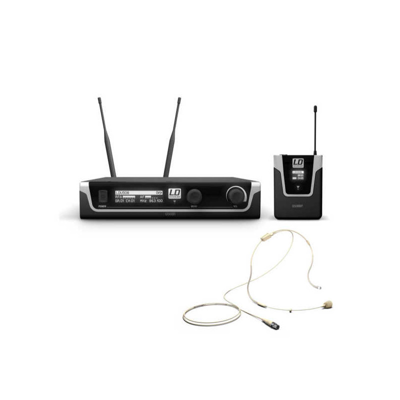 LD SYSTEMS U508BPHH SISTEMA RADIOMIC HEADSET BEIGE