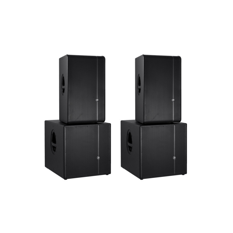 MACKIE SISTEMA AUDIO 2 X HD1501 + 2 X HD1521