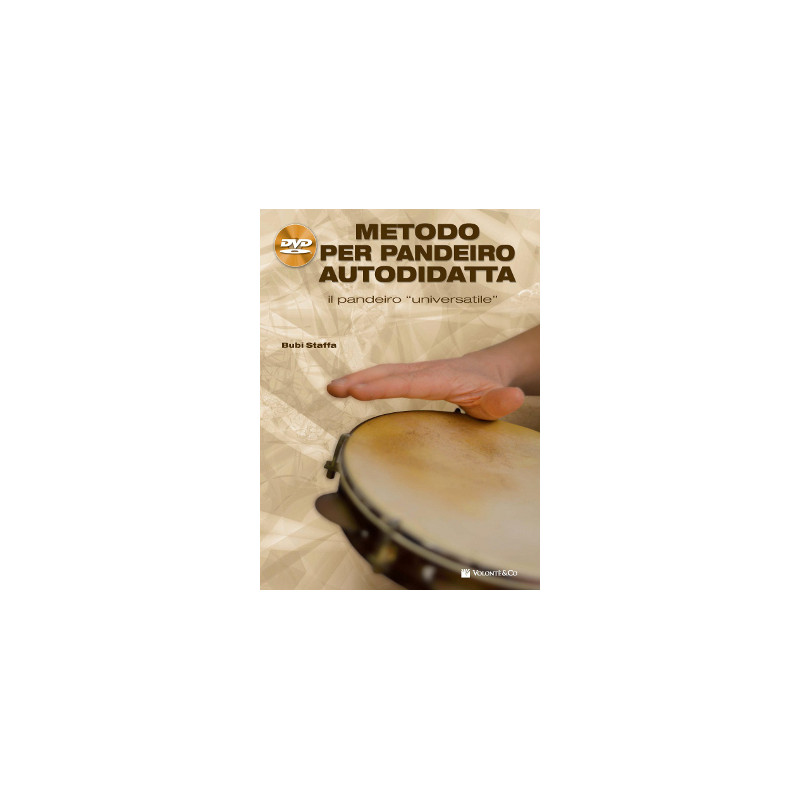 METODO PER PANDEIRO AUTODIDATTA + CD, BUBI STAFFA