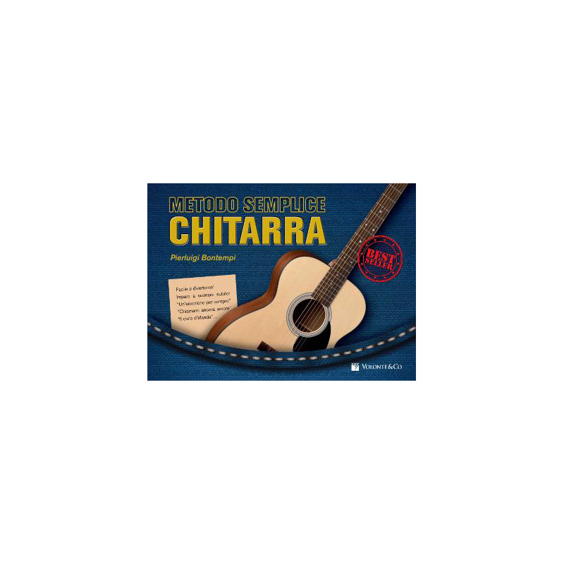 MB550 METODO SEMPLICE DI CHITARRA - BONTEMPI PIERLUIGI