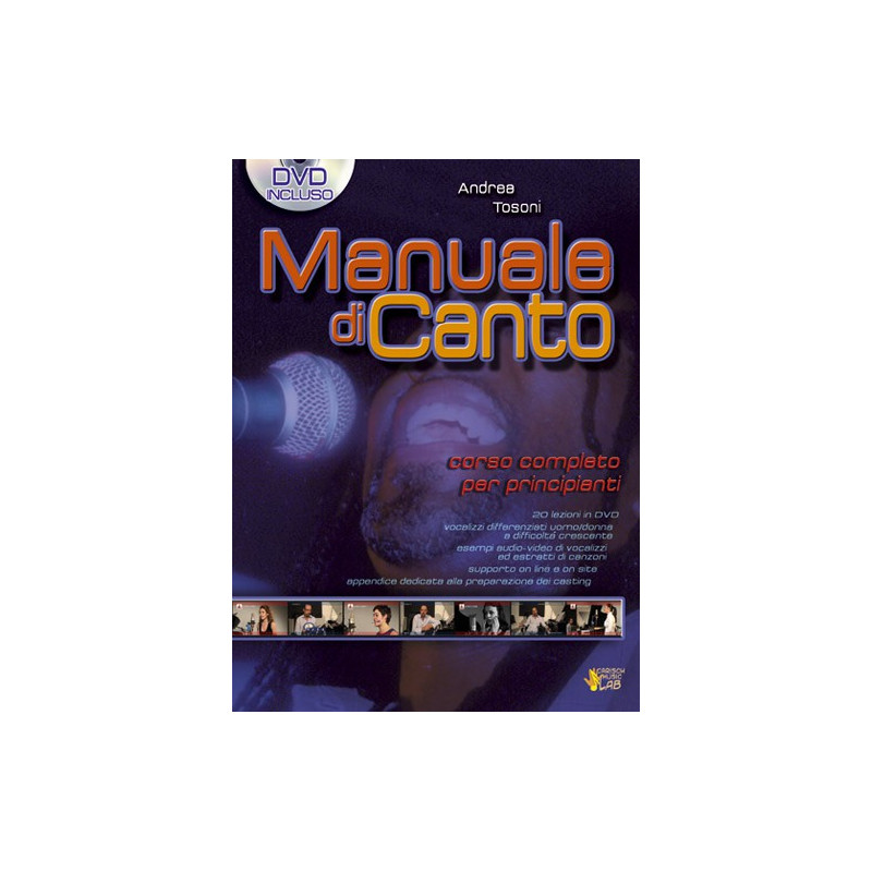 ML3025 MANUALE DI CANTO