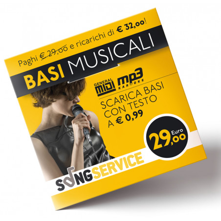 M-LIVE SONGNET _.29 CARTA PREPAGATA VALORE _. 32