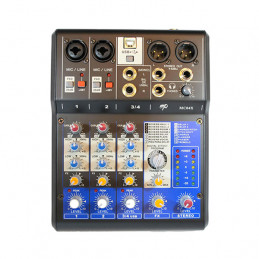 MP AUDIO MC04X MIXER 4 CANALI CON DSP
