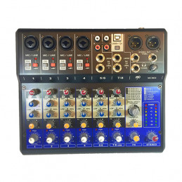 MP AUDIO MC08X MIXER 8 CANALI CON DSP