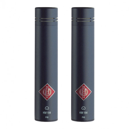 NEUMANN KM184MTST KIT STEREO MICROFONO A CONDENSATORE CARDIOIDE NERO
