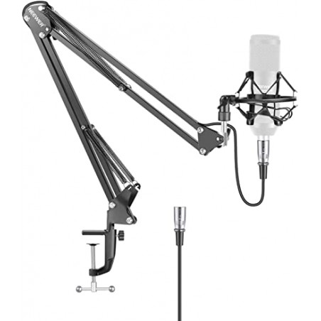 NEEWER NW35 BROADCAST STUDIO MICROPHONE ARM STAND BLACK