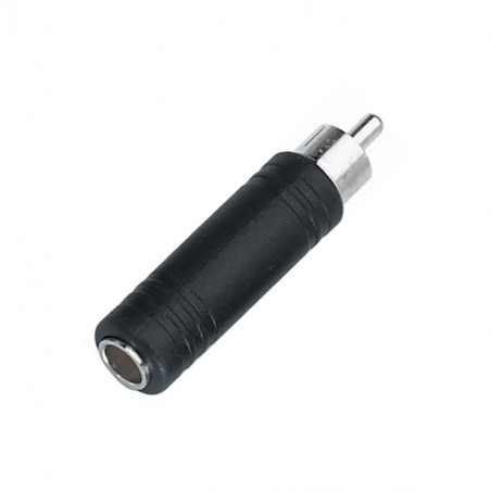 MB AT180 ADATTATORE RCA  / JACK MONO FEMMINA DA 6,3 MM