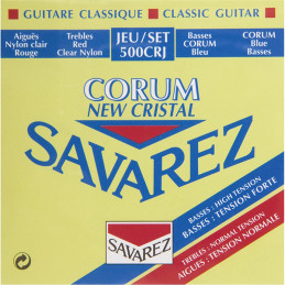 SAVAREZ 500CRJ CORDE PER CHITARRA CLASSICA CORUM NEW CRISTAL