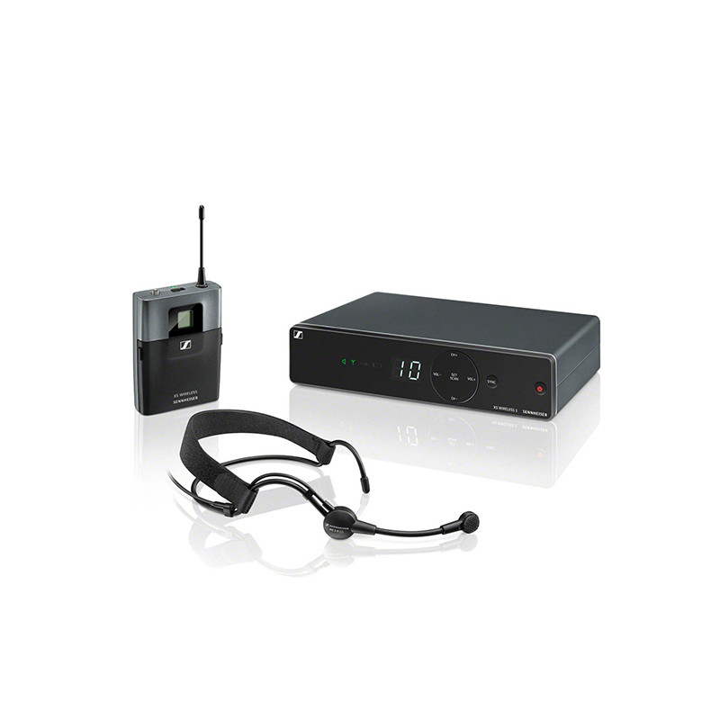 SENNHEISER XSW 1-ME3-B WIRELESS MICROPHONE SYSTEM VOICE HEADSET