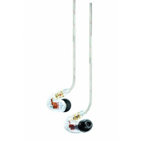 SHURE SE 425 CL (CLEAR) Professional 2-Way Stereo dynamic In-ear Earphones