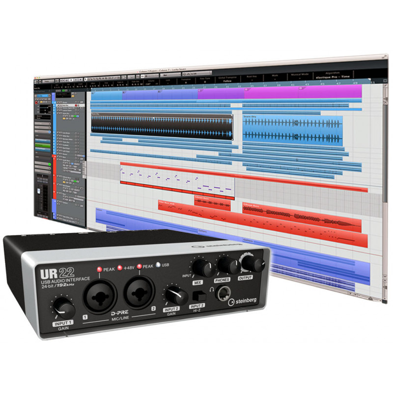STEINBERG CUBASE BACK PACK UR22 + CUBASE ARTIST
