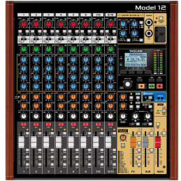 TASCAM MODEL 12  MIXER 12 CH + RECORDER 12 TRACCE