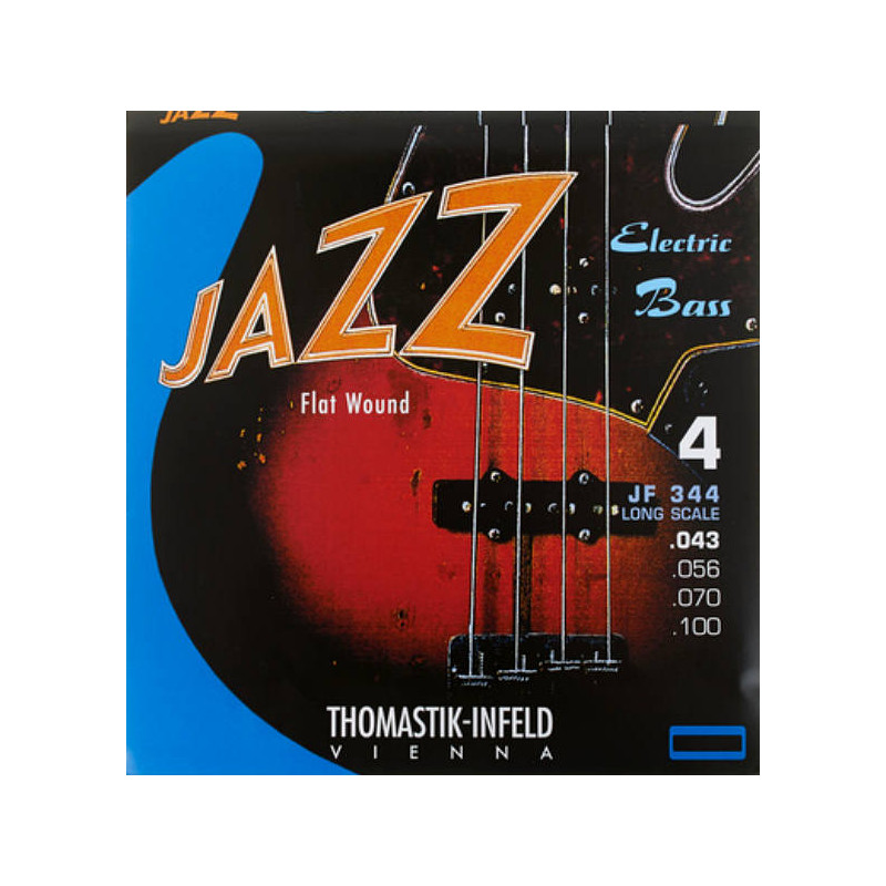 THOMASTIK INFELD JF344 MUTA BASSO EL. FLATWOUND LONG SCALE 43/100