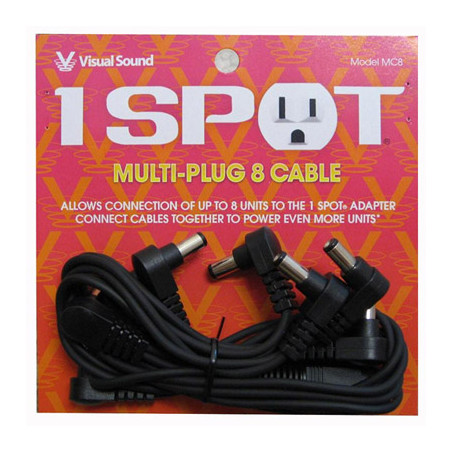 VISUAL SOUND MC8 CONNETTORE MULTIPLO DA 8 SPINE