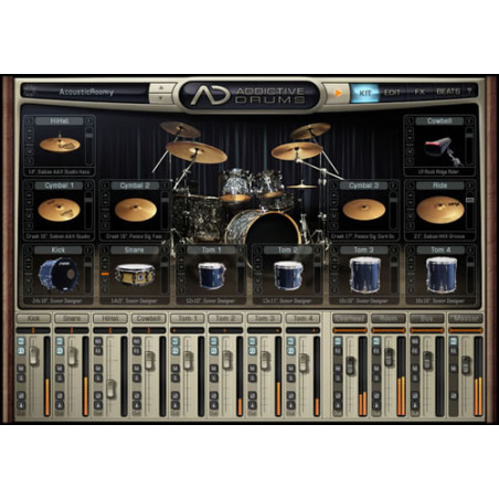 XLN AUDIO ADDICTIVE DRUMS