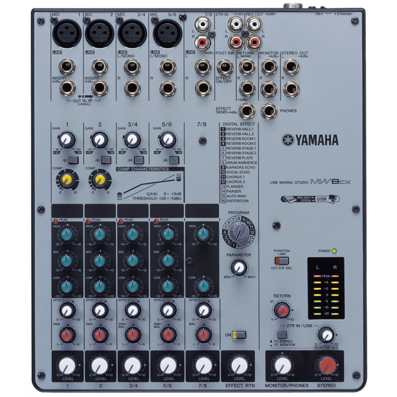 YAMAHA MW 8 CX