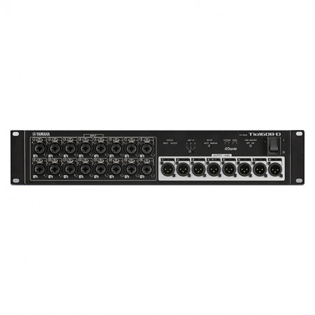 YAMAHA TIO1608D STAGEBOX RACK I/O 16mic-8out - 2U - DANTE
