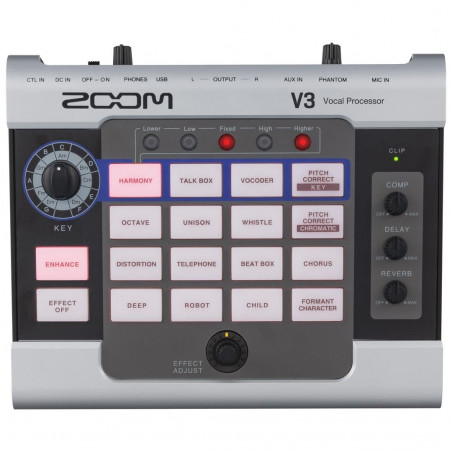 ZOOM V3 PROCESSORE DI EFFETTI PER VOCE