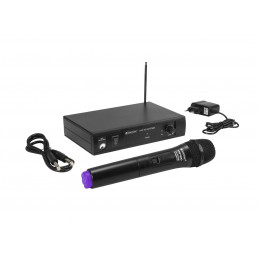 OMNITRONIC VHF-101 SET 200.100 MHz - VIOLET