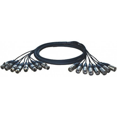Multi-core 8 XLR 8 XLR F 5m