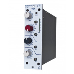 511 Mic Pre con Swept HPF, Variable Silk