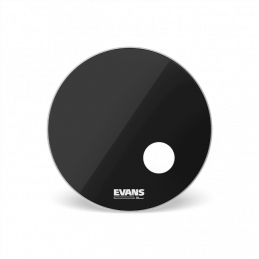 EVANS 24"  EQ3 Black Bass Reso