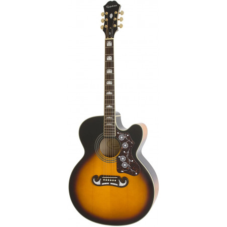 EPIPHONE J-200 EC STUDIO - VINTAGE SUNBURST