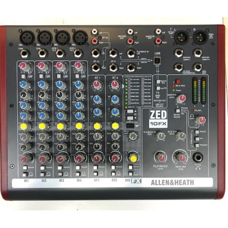 ALLEN & HEATH ZED10FX - NO DSP -USATO-