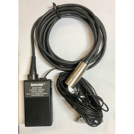 SHURE 809/819 SURFACE MOUNT MICROPHONE
