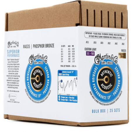 MARTIN MA535 BULK BOX 25 SETS