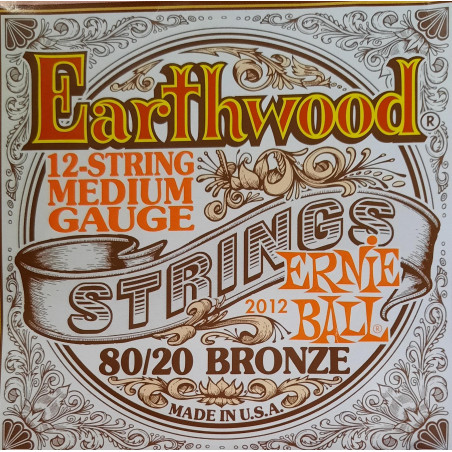 ERNIE BALL 2012 MUTA BRONZE 12 CORDE