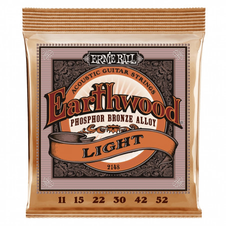 Ernie Ball 2148 Phosphor Bronze Light 11-52