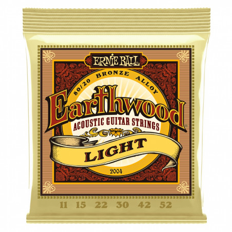 ERNIE BALL 2004 80/20 Bronze Light 11-52