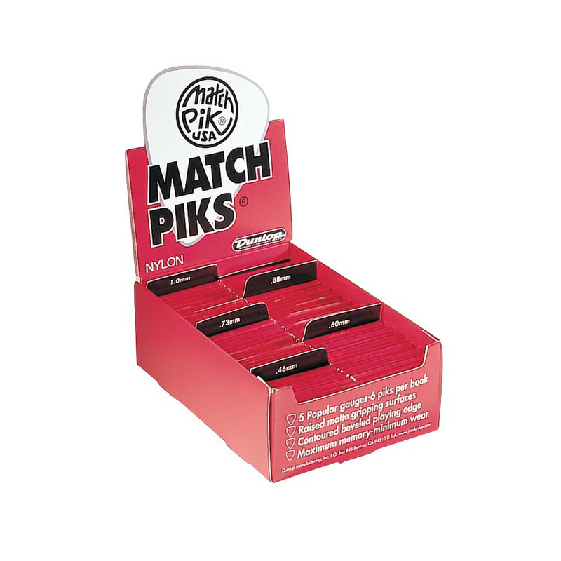 448R.73 Match Piks Nylon Medium Gray .73mm
