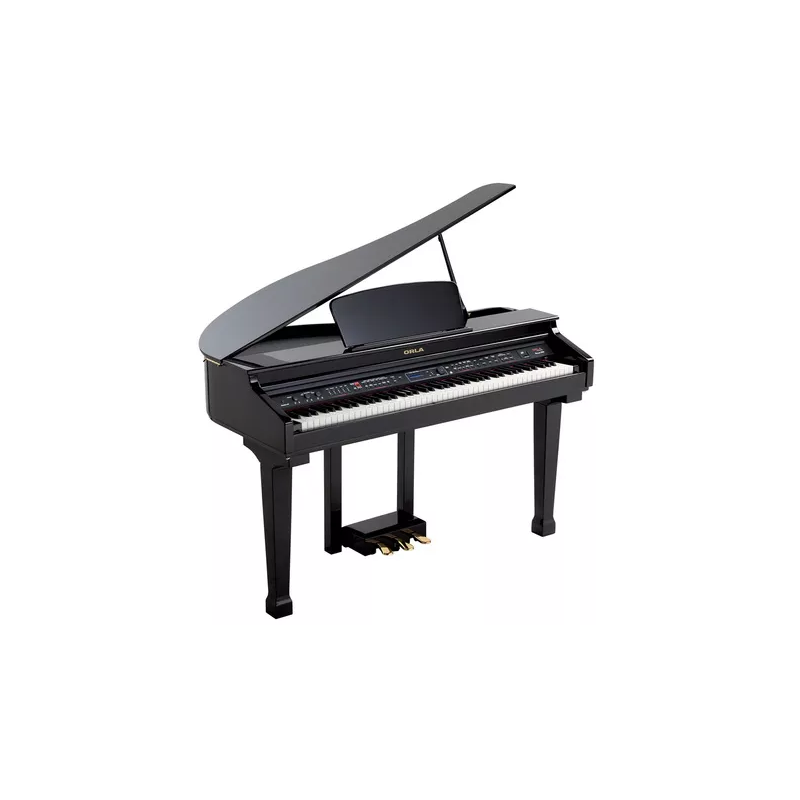 ORLA GRAND 120 PIANOFORTE CODINO DIGITALE NERO LUCIDO