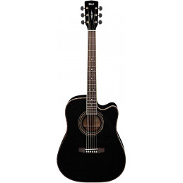CORT AD880CE - E-ACOUSTIC GUITAR CUTWAY - BLACK SATIN