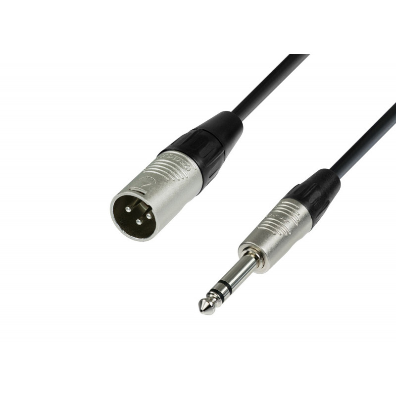 ADAM HALL K4BMV0060 CAVO XLR3M TO JACK STEREO 6.3