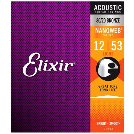 ELIXIR 11052 NANOWEB 12/53 BRONZE LIGHT