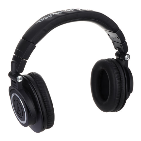 AUDIO TECHNICA ATH-M50X - BLACK