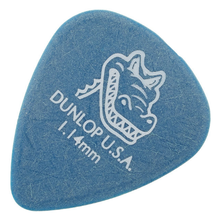 DUNLOP 417R PLETTRO GATOR GRIP STD 1,14MM BLUE