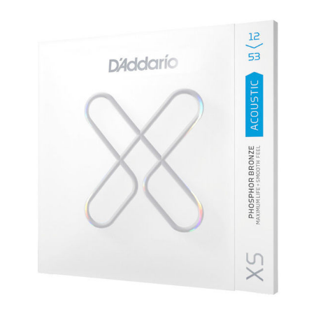 D'ADDARIO XS ACOUSTIC PHOSPHOR BRONZE LIGHT - 1253