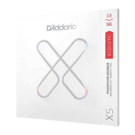 D'ADDARIO XS ACOUSTIC PHOSPHOR BRONZE MEDIUM - 1356