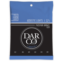 MARTIN D220 DARCO ACOUSTIC STRINGS PHOSPHOR BRONZE - LIGHT - 012-054
