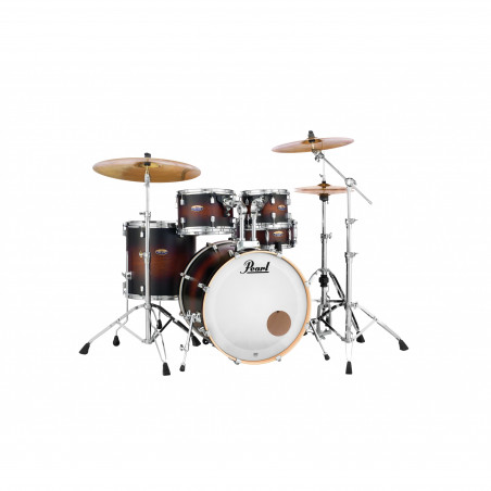 PEARL DECADE MAPLE 5pz completa di meccaniche colore SATIN BROWN BURST 260