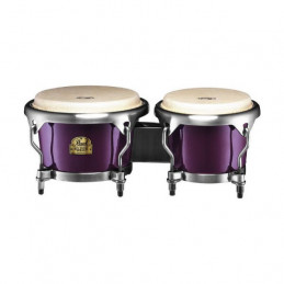 Elite Fiberglass Bongo, 7" + 9", Burgundy Marble