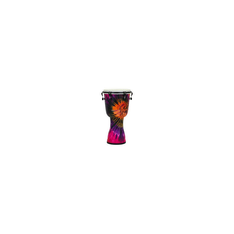 12" Top Tuned Djembe, Seamless Synthetic Shell, Fiber style head