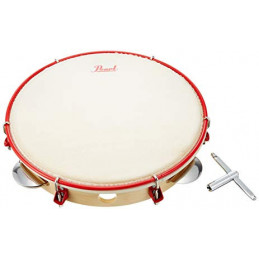 Pandiero 10" (5 sets platinellas & goatskin head) w/ bag