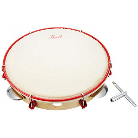Pandiero 10" (5 sets platinellas & goatskin head) w/ bag