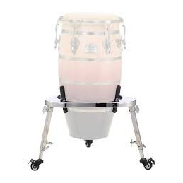 Pro All Fit Conga Stand Adj. Tilt & Height, Locking Casters, Chrome
