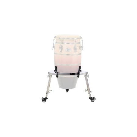 Pro All Fit Conga Stand Adj. Tilt & Height, Locking Casters, Chrome